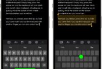 Hướng dẫn tăng tốc độ soạn thảo văn bản với Trackpad ẩn của iPhone