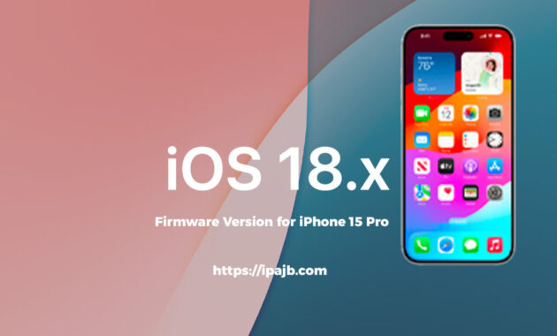 Firmware Version for iPhone 15