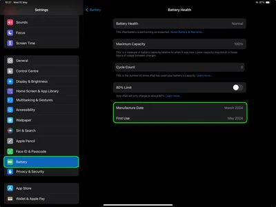 Instructions Check your iPad’s manufacturing date