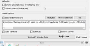 LuckySpeeder dylib file